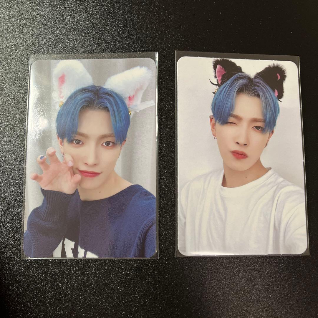 

[USED] ATEEZ Cat Ear Trading Card Hongjoong