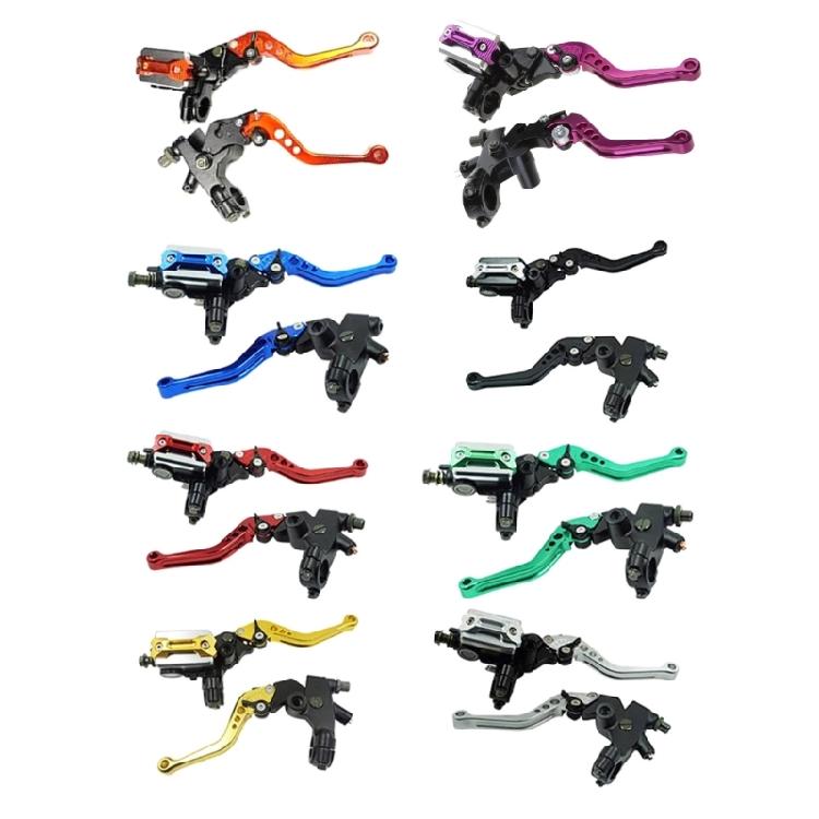 Motorcycle Brake Clutch Master Cylinder Reservoir Levers 7/8"