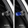4Pcs OPC Logo Car Metal Wheel Tire Valve Caps Stem Case Dust Cap For Opel Astra Insignia Corsa Rocks Junior Accessories Styling