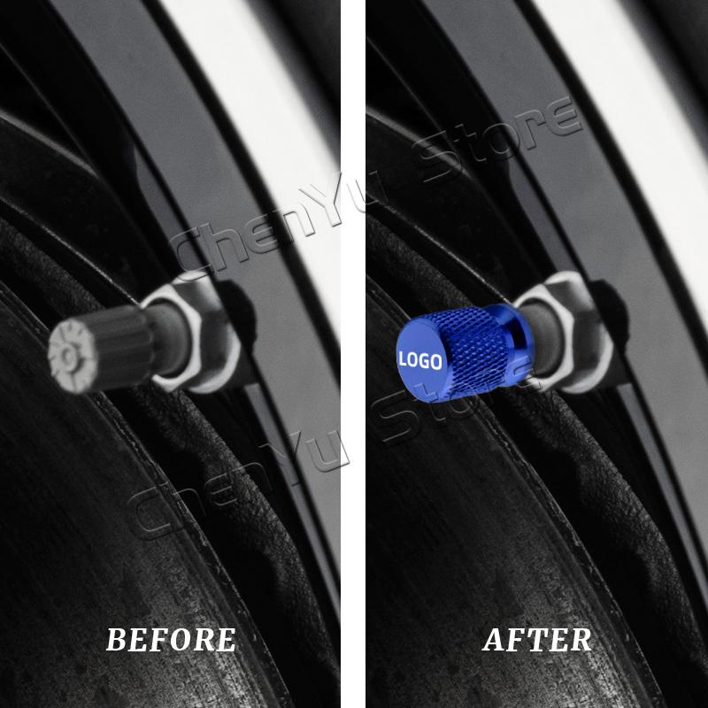 4Pcs OPC Logo Car Metal Wheel Tire Valve Caps Stem Case Dust Cap For Opel Astra Insignia Corsa Rocks Junior Accessories Styling