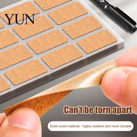 Home Storage Identification Tags Self-Adhesive Cork Labels, Waterproof Stickers with Retro Wood Texture, Oil Proof Classification Marks Removable