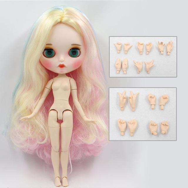 ICY DBS Blyth Doll 1/6 Toy Bjd Matte Fa Fa Joint Body Custom Doll 30cm Girls Gift Anime