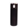 Large Capacity Smart Temperature Display Stainless Steel Thermos Mug - Flip-Top Pea Cup with Light Luxury Finish