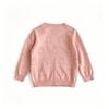 Baby Girls Knit Cardigan Button-Front Sweater for Everyday Wear