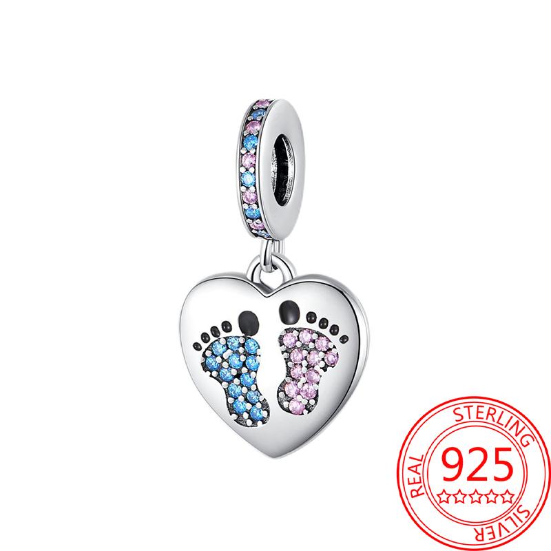 Children'S Pendant Copper Baby Pacifier Dangle Charm Fit Bracelet Necklaces Children'S Cute Jewelry Accessories