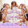 6/8/10/12/14/16Sets Spa Party Supplies for Girls Birthday Party DIY Kids Birthday Party Supplies Favors Sleepover Pyjama Party