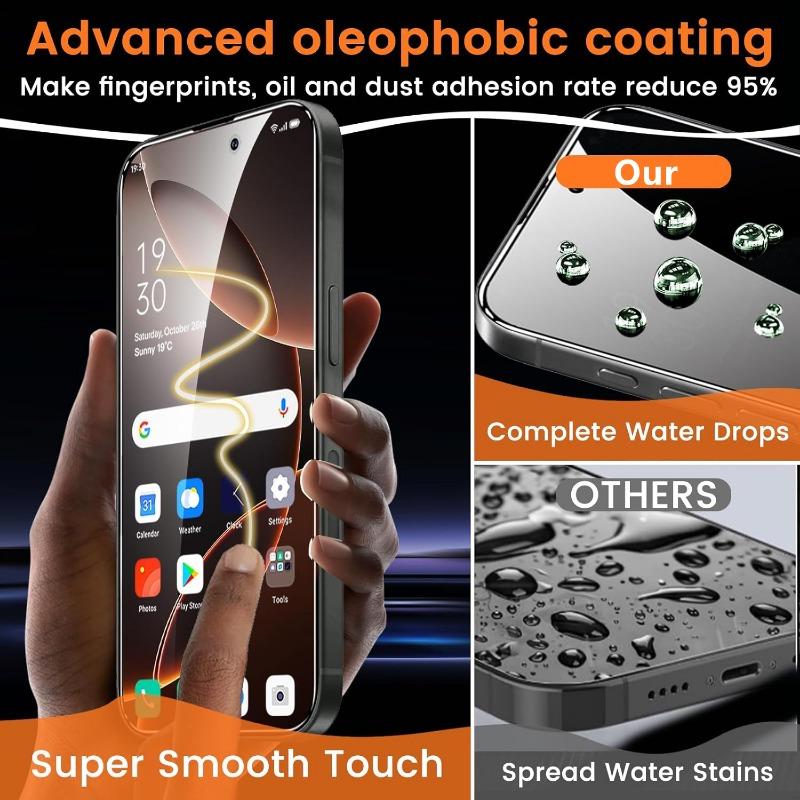 3PCS Privacy Tempered Glass For iPhone 16 15 14 13 12 11 Pro Max Anti-Spy Screen Protectors for iPhone XS Pro Max XR 7 8 Plus SE