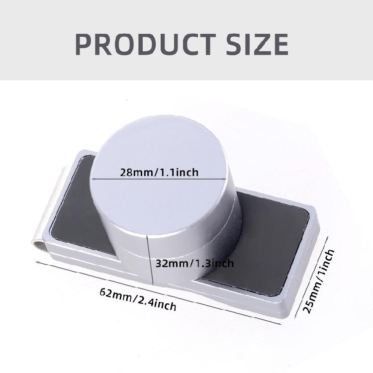 Magnetic Snooker Belt Clip Chalks Holder Billiard Cue Chalks Box with Fixed Clip Pool Snooker Sports Accessories Enduring