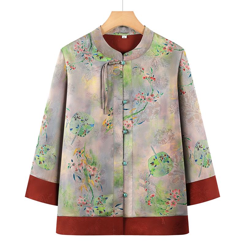 

New Spring 2026 Top: Stylish Summer Shirt for Elderly Women 2XL for 105-120 pounds