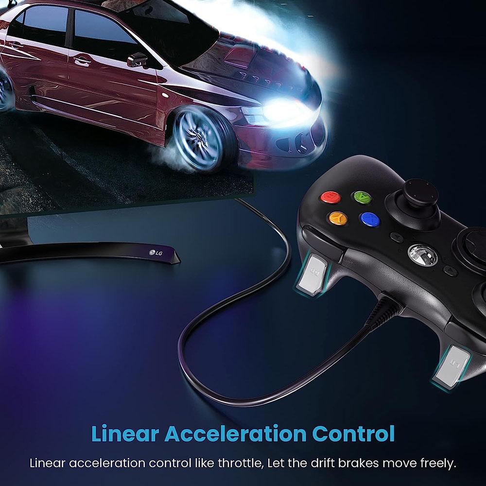 8610 Kabelový gamepad pro herní ovladač 360 Console Kompatibilní s PC Windows
