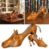 Elegant Horse Sculpture Pen Holder Decorative Horse Sculpture Home Office Decor