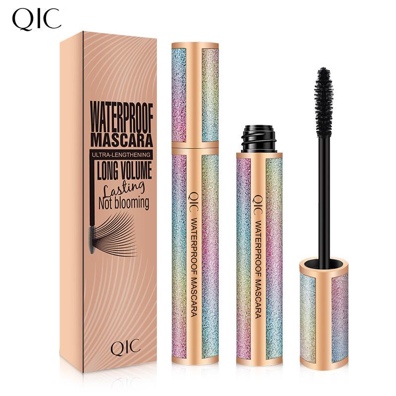 Starry Sky Mascara Slender Thick Curled Waterproof Sweat-Proof Non-Smudging Non-Fading Makeup Mascara - *3pcs