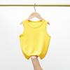 Children's Summer Modal Cotton Camisole Vest - Unisex Lightweight Base Layer for Babies and Kids