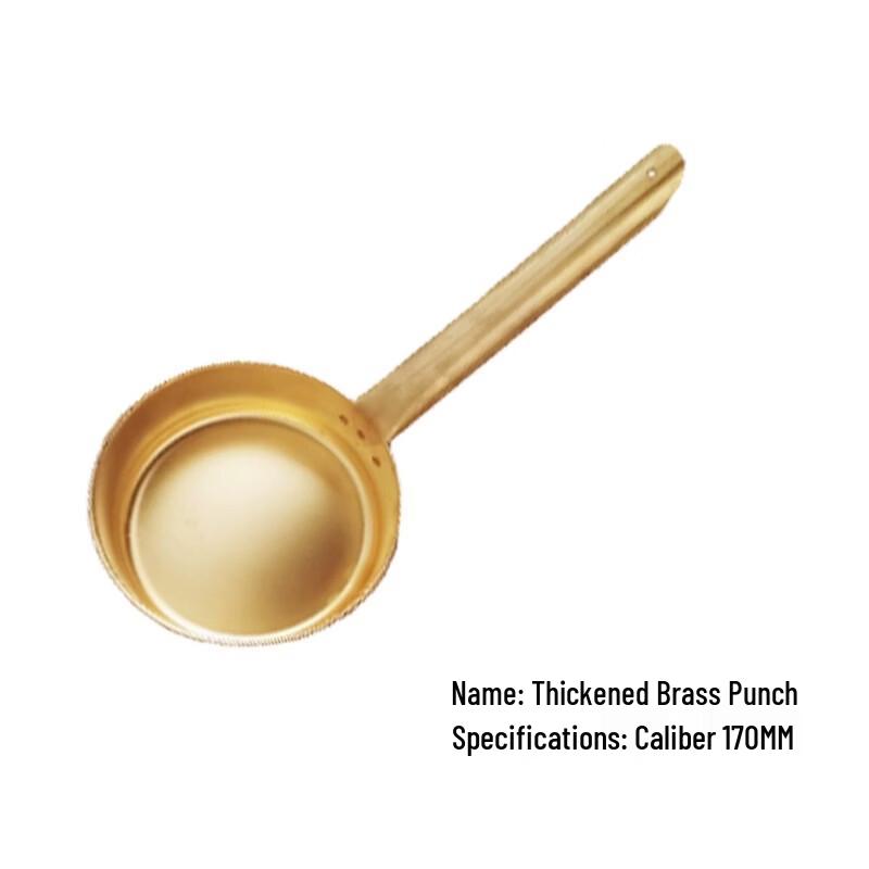 Lieve Explosion-Proof Long Handle Brass Scoop