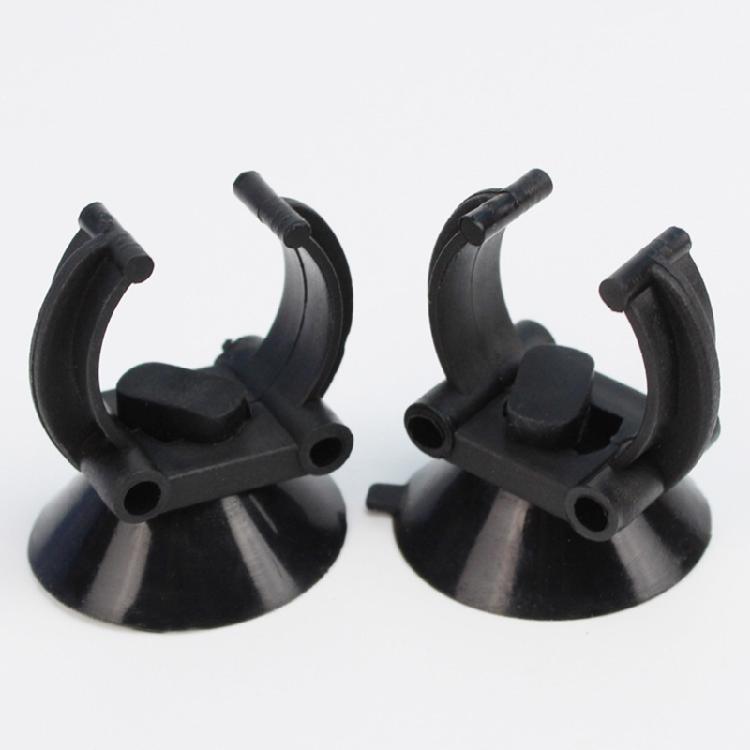 Aquarium Heater Suction Cups Sucker Clip Plastic & Rubber Holder for Fish for
