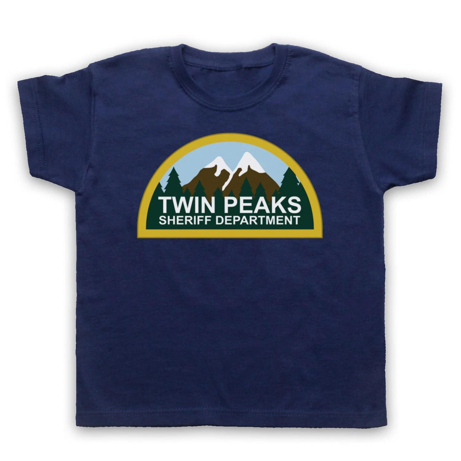 SHERIFF DEPARTMENT UNOFFICIAL TWIN PEAKS CULT TV SHOW KIDS CHILDS T-shirt 100