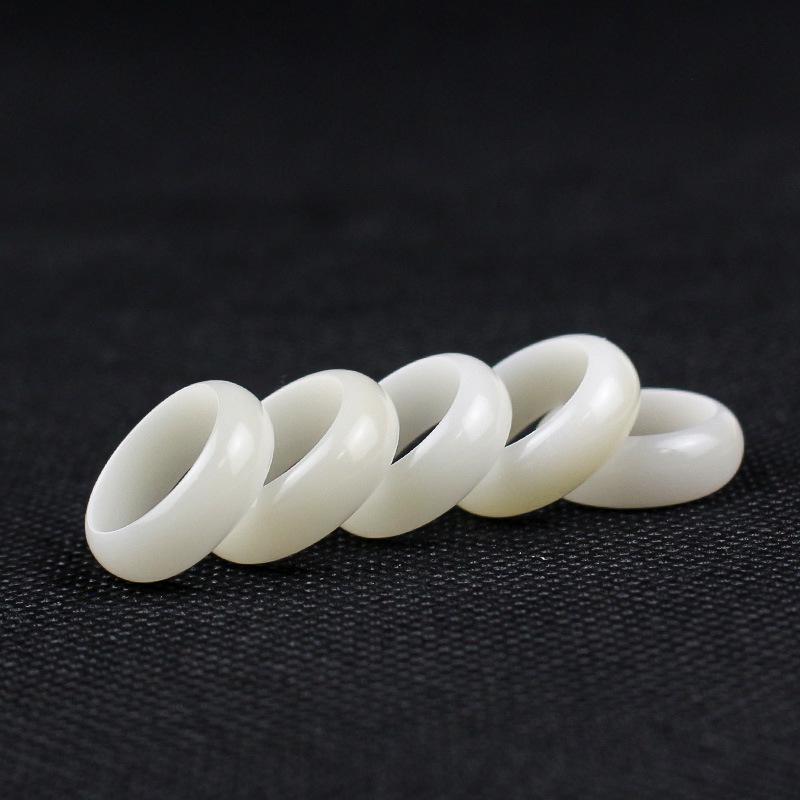 Bodhi Root Running Ring 14MM DIY Bracelet with Buddhist Beads, Pendants for Men & Women