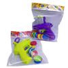 Children's Soft Bullet Carrot Gun - Rapid-Fire Ejection Toy Pistol with Frisbee Flying Saucer for Boys and Girls.