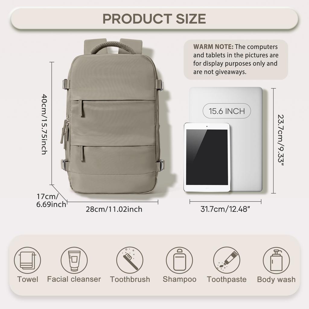 Travel Backpack for Men Women Ryanair Backpack 40x20x25 Cabin Bag Hand Luggage Leisure Laptop Backpack mochila para viaje cabina