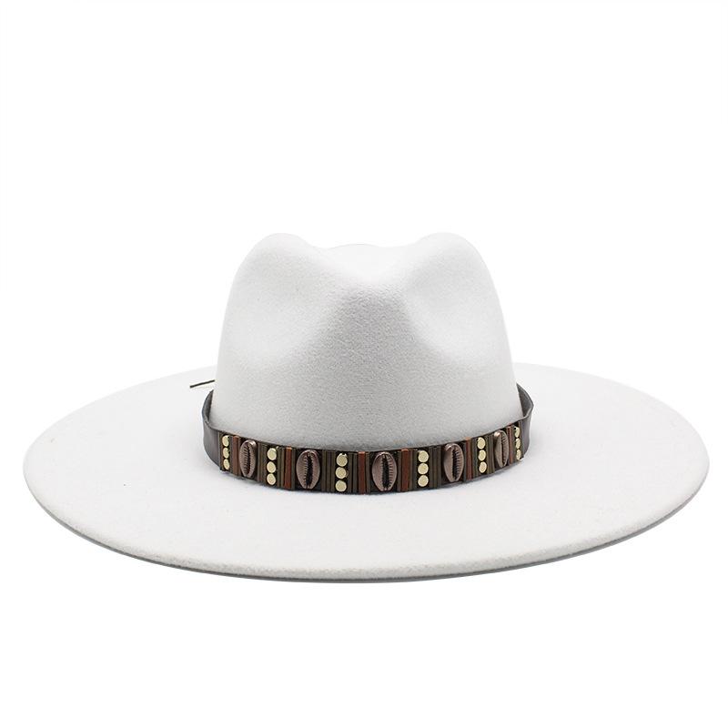 Men'S And Women'S Woolen Top Hats, Jazz Hats