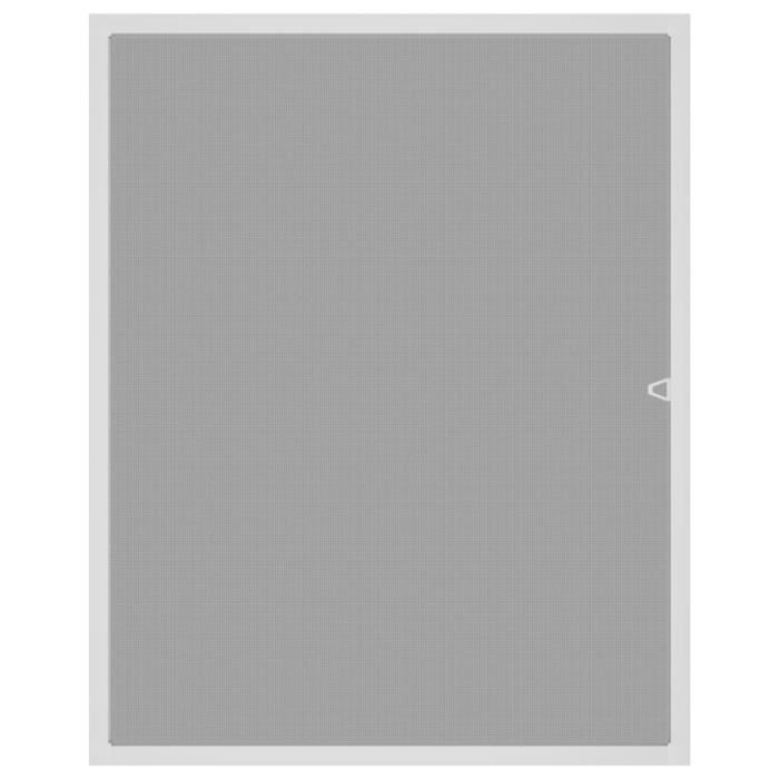 VidaXL Moustiquaire pour fenêtres Blanc 100x120 cm 153832