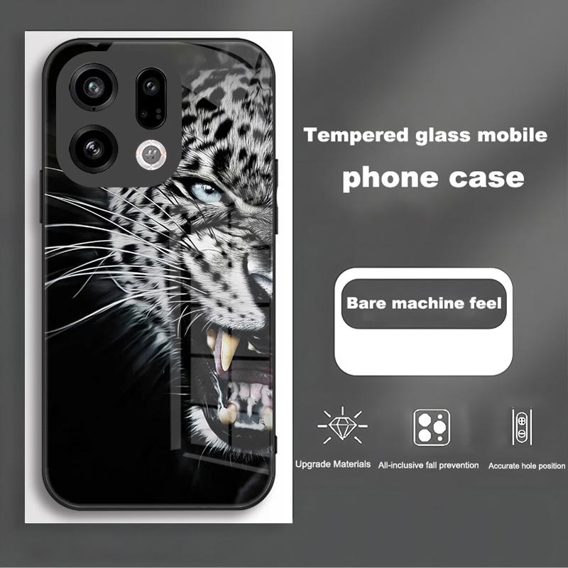 Tempered Glass Phone Case For OPPO Find X9 X9Pro 5G Fashion Shockproof Hard Back Cover For OPPO FindX9 X 9 Pro Protective Capa