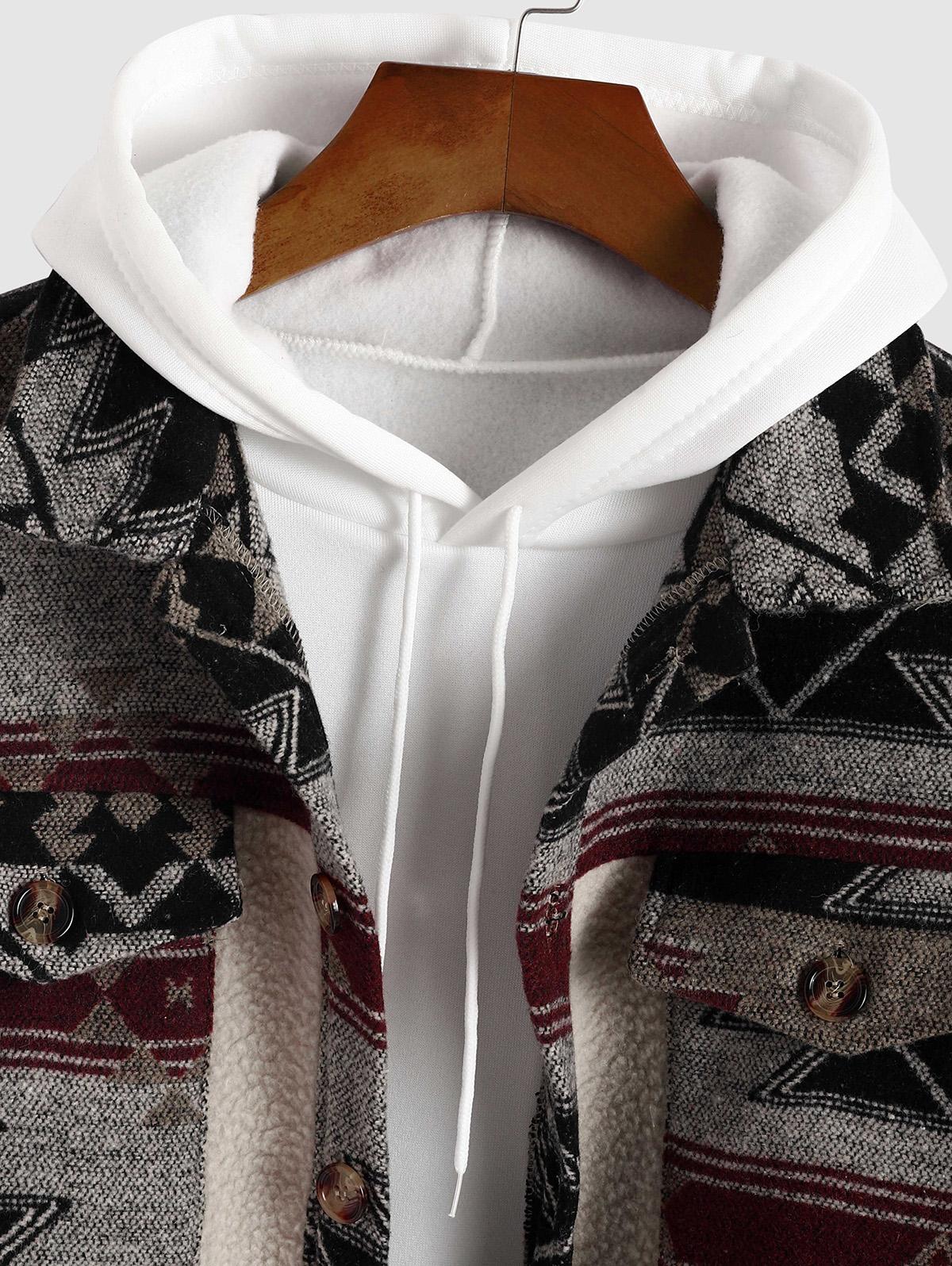 ZAFUL Мужская куртка из искусственного меха с отложным воротником — фото 2