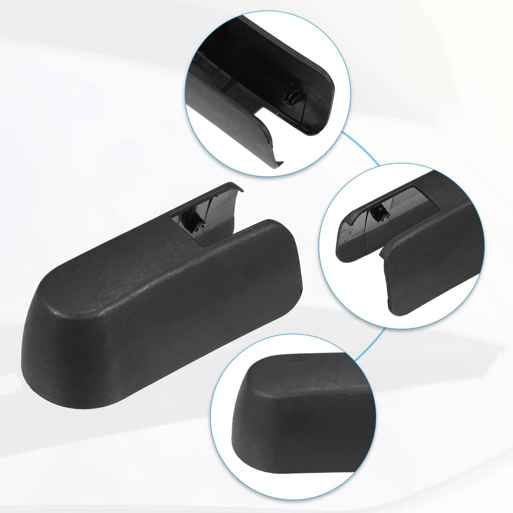 ACROPIX Rear Wiper Arm Nut Cover Cap for Hon da Compatible with Odyssey Black 1 Pcs