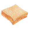 Faux Food Props PU Artificial Simulation Bread 11.5*11.5*2cm Fake Toast Slice Artificial Toast For Photography Props