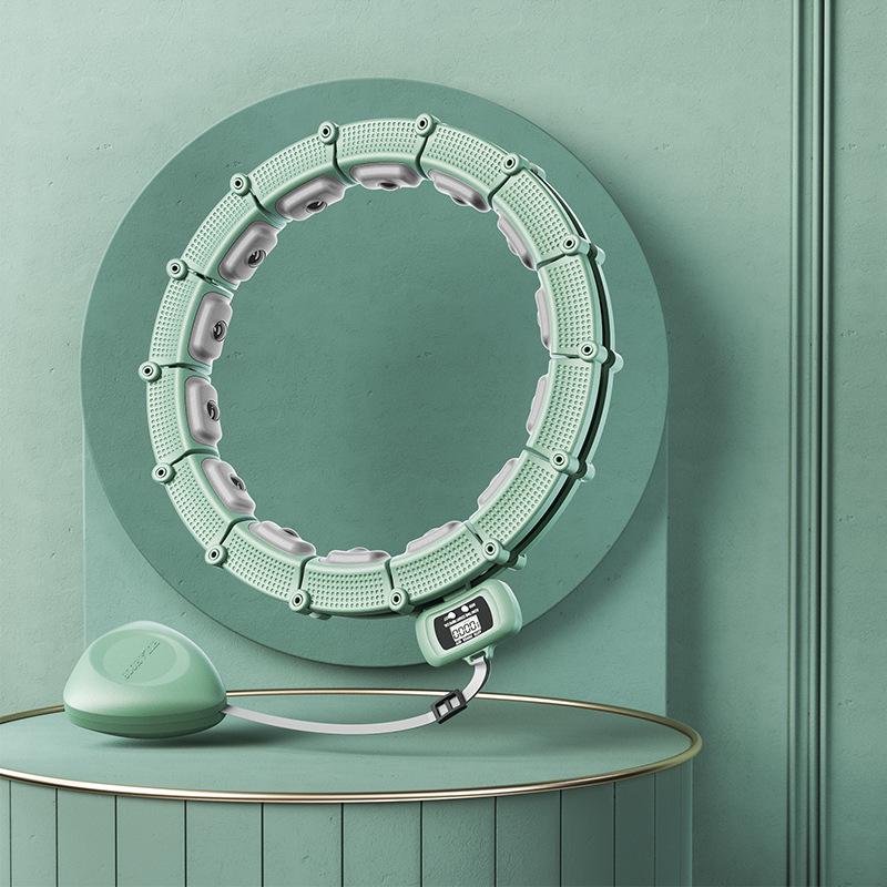 Women's Smart Magnetic Hula Hoop - Detachable, Thickened, Waist-Friendly for Abdomen Reduction and Weight Loss