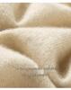 Romantic & Aesthetic High Neck 100% Pure Cashmere Red Sweater – Warm, Soft, Knitted Base Layer for Women