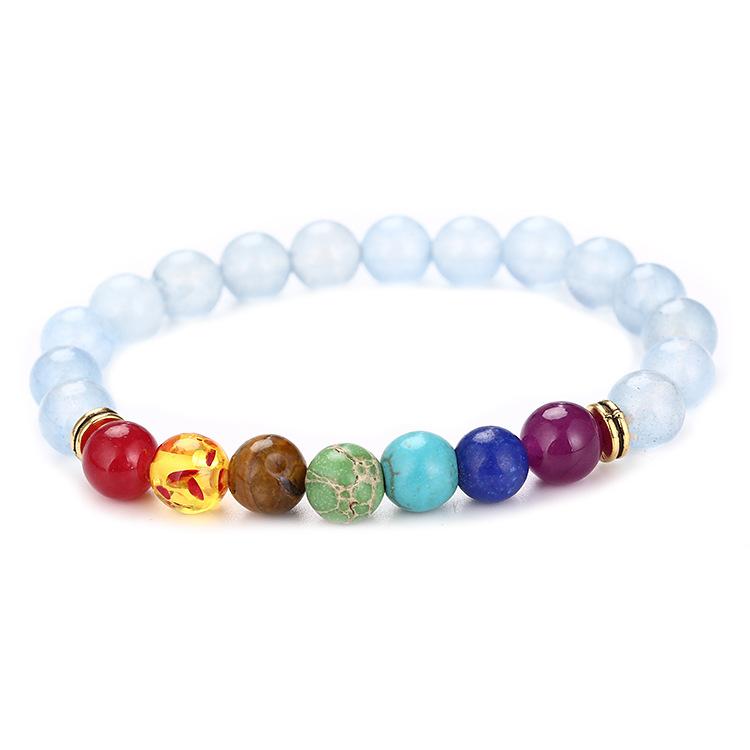 8Mm Prayer Beaded Bracelet, Emperor Stone, Agate Bracelet.