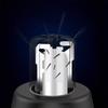 USB Rechargeable Electric Nose Hair Trimmer with LED Display-Painless Facial Hair Removal Device Type-C Charging