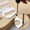 Bridge Plate & 6-Saddles Bridge Guitar Bridge Upgrade Set for B5 And B50 Guitar Accessory Improved Stability and Sustain