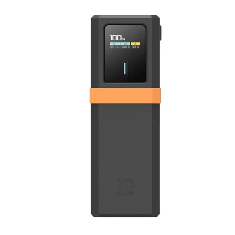

Силиконовый чехол для 10 Plus Powerbank, защитные элементы с инновационным креплением для ремня и держатель с амортизацией всего корпуса чёрный