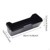 2x Car under Seat Storage Box Front Drawer Container Maximize Space 14.96x5.91x4.92inch
