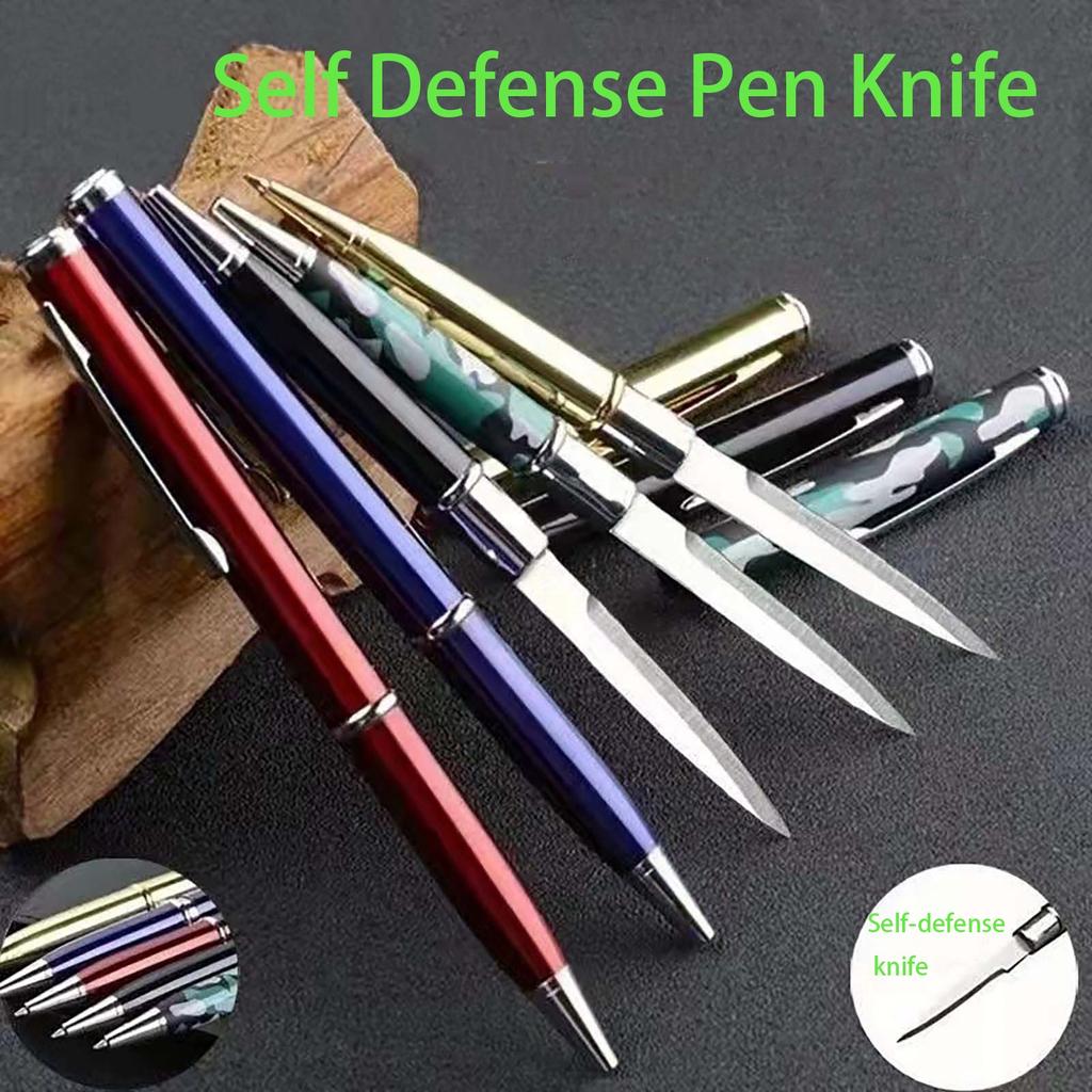 Portable Outdoor Knife, Ballpoint Pen, Unpacking, Express Delivery, Peeling Skin, Bus, , Wolf Multi-functional Pen 1ml
