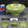 Snowflake Chrysanthemum Melamine Noodle Bowl