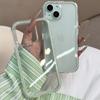 Candy-Colored 2-in-1 Phone Case for Apple iPhone 17 ProMax- Soft Silicone Transparent Simple Shockproof Full Cover on iPhone 17/16/15/14/13/12/11/Plus