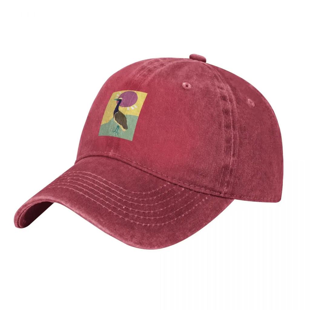 Heron Basking in the Sun Baseball Cap Fashion Beach Golf Wear Sunhat hats for Unisex Luxury Women Unisexs
