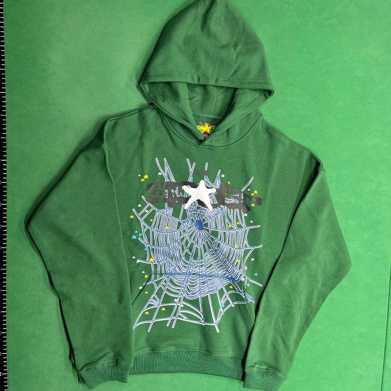 Sp5der Hoodie: Young Thug Spinnennetz-Stil Hip-Hop Sweatshirt-Set