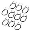 10Pcs NTC Thermistor Probe Temperature Sensor Round Lug Cold Pressed Terminal Connector 1meter