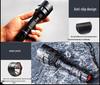 C8 High-Brightness Rechargeable Flashlight: Long Range, Waterproof, Durable, and Portable for Self-Defense