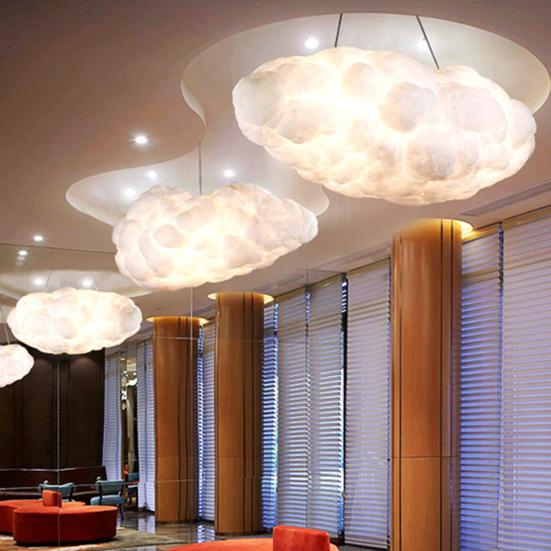 Cloud Lamp Luminous Appearance Daily Use Adjustable Adorable Artificial Cloud LED Ceiling Light