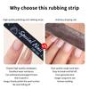 1Pcs Black Nail Files For Manicure Sanding Double Sided Nail File 100-240Grit Nail Art Care Tools High Quality Polishing Tools