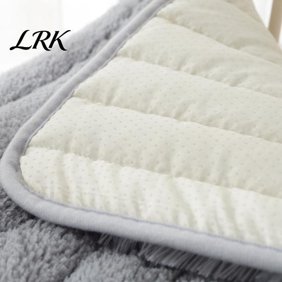 Comfortable Desk Chair Pad Plush Cushion with Ties, Fuzzy Seat Anti-slip Thickened Fluffy Bottom, Warm Winter Mat for Office Dining