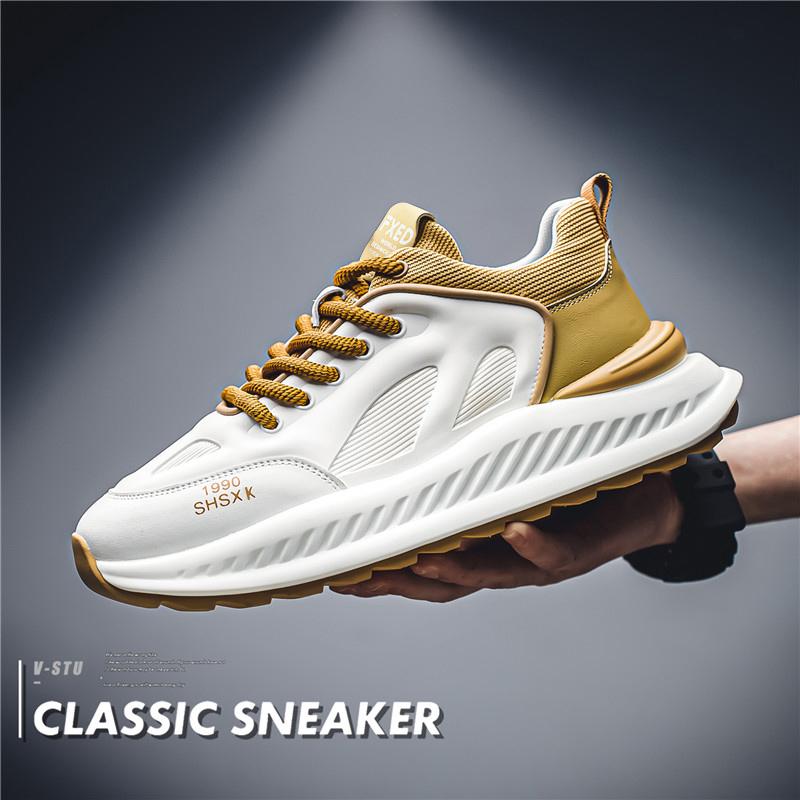 Zapatillas vulcanizadas para hombre, zapatos de lona a la moda para hombre, zapatos casuales de plataforma transpirables de verano, zapatillas de deporte para hombre, estilo callejero