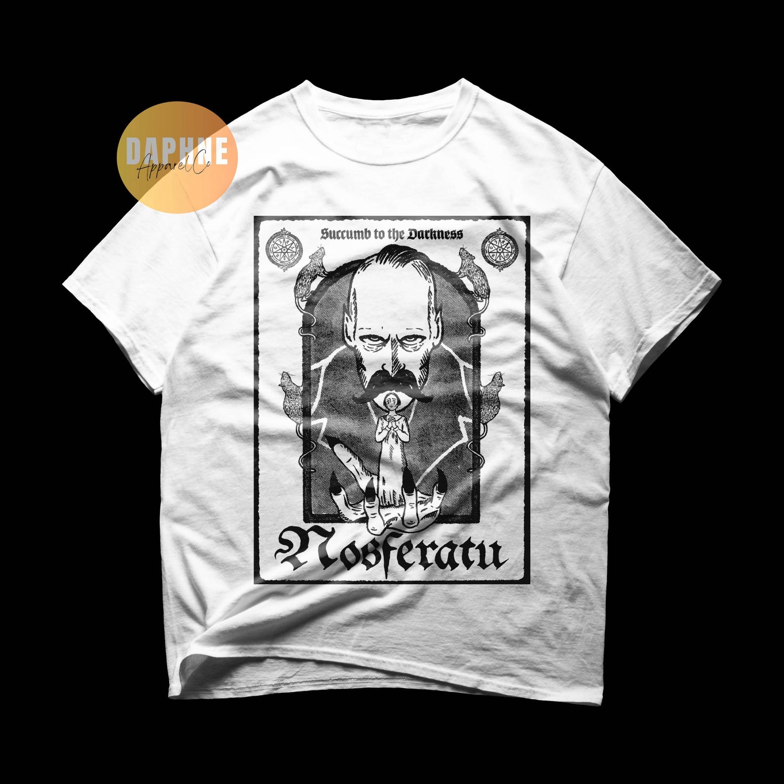 Vintage Nosferatu Shirt | Unisex Classic Horror Vampire Shirt M