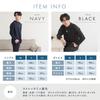 [Luanna Jenna] [ Colantotte ] pajamas relaxing wear sweatshirt top and bottom set men's ladies room wear present gift (JP, alphabet, M, Navy (men's