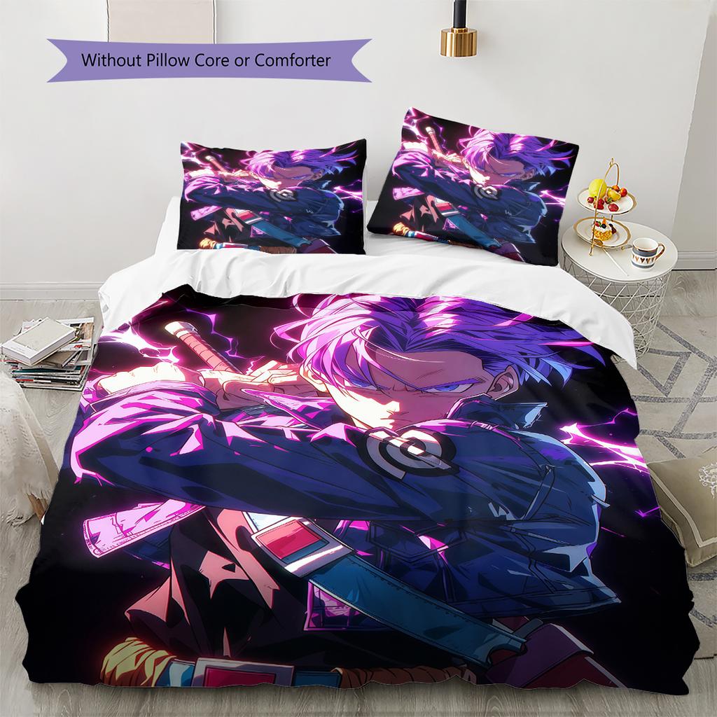 Trunks Pattern Bedding,Quilt Set Quilt Cover Pillowcase Home Birthday Gift (1 * Duvet Cover + 2 * Pillowcase, Without Core)